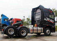 Truk Traktor Warna Hitam Dengan Ban 295 / 80R22.5 Dan 115km / h Kecepatan Maks