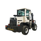 Peralatan Penanganan Pelabuhan Kecil, 4wd 3 Sampai 5 Ton Off - Road Forklift Hidrolik Mesin Diesel
