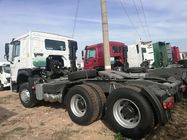 ZZ4257N3241W Howo 6x4 Truk Traktor Dengan Kemudi ZF8118 Dan 9 Ton Gandar Depan