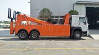 371hp Road Platform Recovery 60 Ton Wrecker Truck LHD RHD Tipe mengemudi