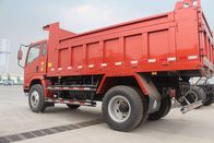 10 Ton 4X2 6 Roda Dump Truck Transmisi Manual Tipper RHD / LHD