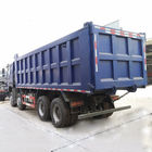 ZZ3317N4667A Dump Truck Tugas Berat Dengan Kabin HW76 Dan Mesin WD615.47