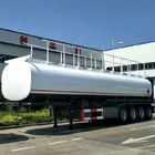 Tangki Bahan Bakar Minyak 42000 Liter Tugas Berat Semi Trailer Dengan Carbon Steel Matrrial Dan FUWA Axle