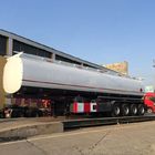 Tangki Bahan Bakar Minyak 42000 Liter Tugas Berat Semi Trailer Dengan Carbon Steel Matrrial Dan FUWA Axle