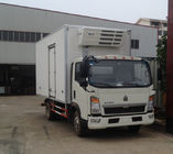 Howo Light Refrigerated Cargo Truck 3 Ton Kapasitas 4X2 Jenis Pengemudi