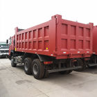 ZZ3257N3647A Sinotruk Heavy Duty Dump Truck Dengan Kemudi ZF8118 Dan HW76