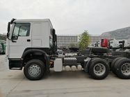 420HP 6X4 Howo Tractor Trailer Truck Dengan Transmisi HW19710 Dan Kabin HW76