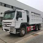 Sinotruk Howo 6x4 Dump Truck Durable 371hp Dengan Landasan Pembalik Euro 2