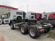 Sinotruk Howo 6x4 420 hp Tractor Trailer Truck Dengan Mesin D12.40 Dan Kabin HW76