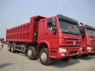 Euro 4 380HP Heavy Duty Dump Truck ZZ3317N3867D1 Dengan Tipe 12.00R20