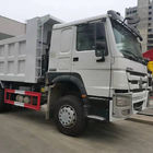 18 Meter Kubik Sinotruk Dumper Truck 371HP 6X4 10 Ban 21-30 Ton Tipe Transmisi Manual