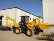 Backhoe Loader 0.7m3 Multi Fungsional 55KW 4x4 4x4