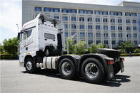 115km / jam JH6 6X4 Tractor Trailer Truck Dengan Mesin Diesel