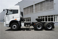 J5P 6x4 Tractor Trailer Truck Head Dengan Ban 12.00R20