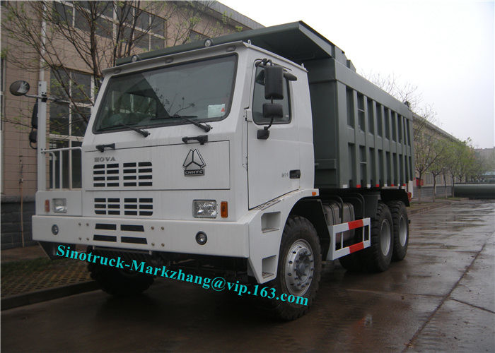 Mining Industrial Dump Truck, 70T Earth Mover Dump Truck ZZ5707V3840CJ