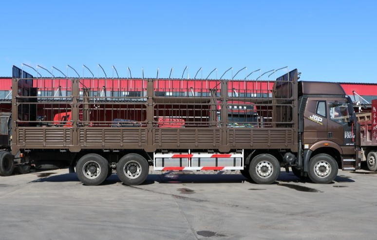 9.65M Beban Atas Tubuh Diesel 8X4 FAW Cargo Truck