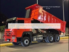 Truk Sampah HOWO 6X4 Bekas 371, 375 336 HP 10 Roda 30 Ton Truk Tipper Harga Murah