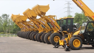 Konstruksi Tambang XCMG ZL0G igeria Loader Ton