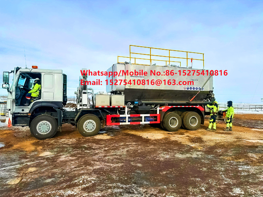 Hot Sale 15Ton 20Ton Heavy Ammonium Oil Explosive Bulk Truck MMU MEMU Untuk Mongolia DR CONGO PERU Ghana Mining Blasting