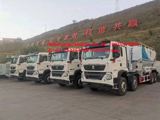Keamanan yang sepenuhnya cerdas Keandalan Tread Bulk Trucks 15/20/25Ton Heavy Ammonium minyak peledak Emulsi ANFO Truck MMU MEMU Untuk Mongolia DR CONGO PERU Ghana Mining Blasting