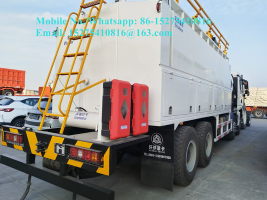 Efisiensi pengisian tinggi China 15/20/25T BCRH-20 ANFO Emulsi campuran di tempat Bulk ANFO Truk bahan peledak bergerak Unit manufaktur Mongolia KONGO DRC PERU GHANA ZIMBABWE Mining Blast MEMU MMU