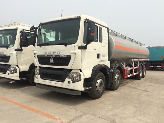 LHD tanpa timah truk pengirim bensin 12 ban 26KL 28KL 30KL manual 8x4 truk tanker minyak diesel baru