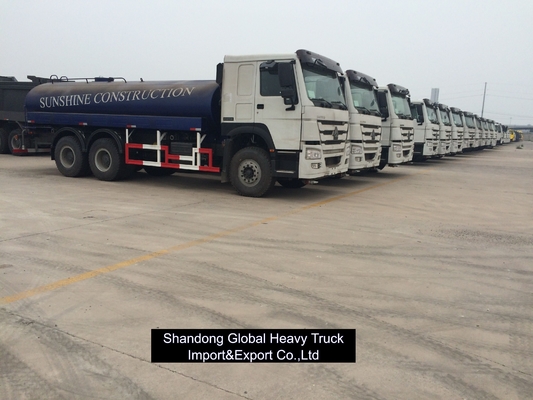 Sinotruk HOWO 4X2 6X4 6 Roda 10 Roda 5000 Liter 10000 Liter 20000 Liter Semprotkan Air Bowser Truk Truk Tanker Truk