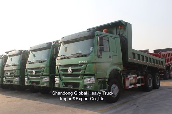 Truk Dump Tambang Sinotruk HOWO 40 Ton 6X4 371HP untuk Transportasi Tugas Berat
