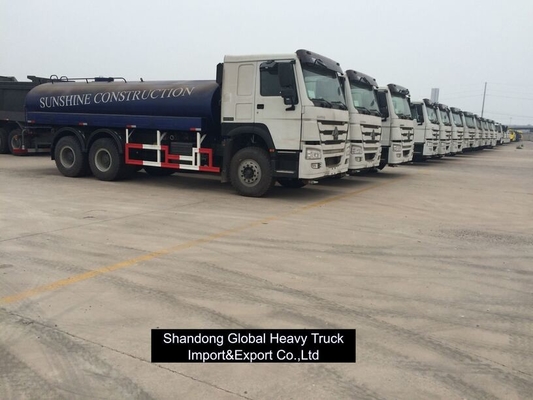 HOWO Pengiriman air Truk Tangki air kargo Truk bahan bakar Truk tangki