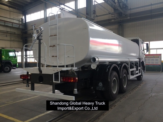 Howo 20000-30000 liter 371HP Pengangkut minyak diesel Tangki bahan bakar Tanker minyak truk