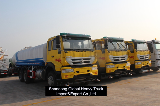 Howo 20000-30000 liter 371HP Pengangkut minyak diesel Tangki bahan bakar Tanker minyak truk