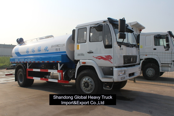 Sinotruk Shacman 4*2 Lh/Rhd 340HP Tanker bahan bakar Truk dump Baru digunakan