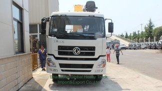 China Brand Factory Heavy Duty Boom Truck Dipasang Kran Seluler