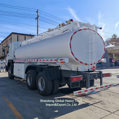 Sinotruck baru dan bekas HOWO Oil/Fuel/Water 371HP 6*4 Bowser Tanker Truck