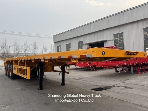 20FT/40FT/45FT 2/3/4 Axles Container / Kargo Flatbed / Platform / Flat Deck Semi Truck Trailer