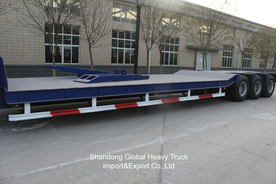 Chassis 60 Ton 3 Axles 2 AXLES Lowboy Lowbed Low Bed Semi Trailer
