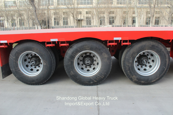 Chassis 60 Ton 3 Axles 2 AXLES Lowboy Lowbed Low Bed Semi Trailer