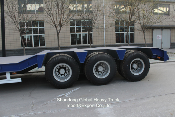 Chassis 60 Ton 3 Axles 2 AXLES Lowboy Lowbed Low Bed Semi Trailer