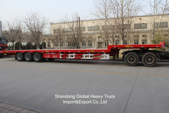 Chassis 60 Ton 3 Axles 2 AXLES Lowboy Lowbed Low Bed Semi Trailer
