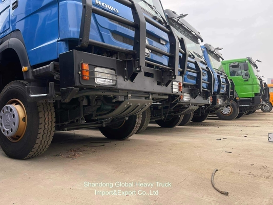 Truk Tugas Berat Baru HOWO 371HP 400HP 6X4 8X4 Truk Pengangkutan