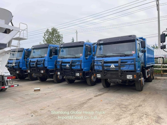 Truk Tugas Berat Baru HOWO 371HP 400HP 6X4 8X4 Truk Pengangkutan