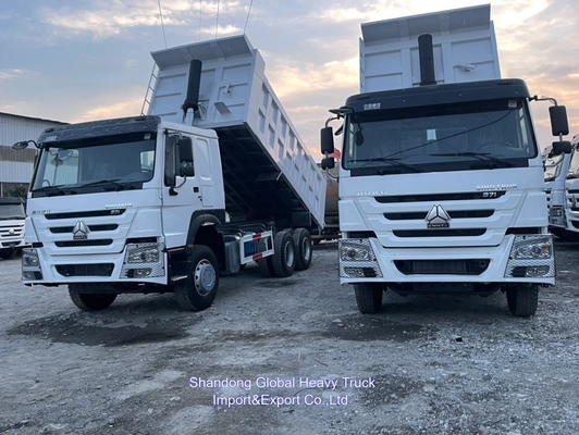 Howo Triper Truk Kargo 6X4 2024 Truk Pengeboran 10 Roda Truk 40t