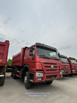 Howo Triper Truk Kargo 6X4 2024 Truk Pengeboran 10 Roda Truk 40t