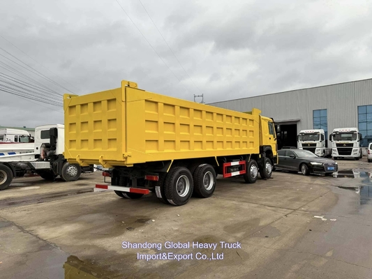 Sinotruck Howo 50ton Dump Trucks 8x4 375hp Euro2 Heavy Duty Baru dan bekas Dump Tipper Trucks
