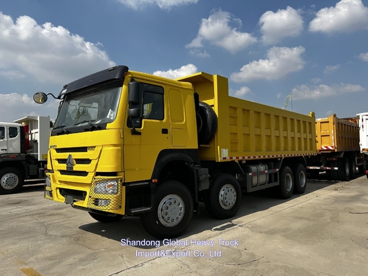 Sinotruck HOWO 25t-100t 8*4 Diesel digunakan transportasi truk pengiriman 12 roda truk