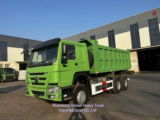 Cina Sinotruck Howo 371 Digunakan Tipper 6x4 30 Ton Canter Digunakan Dump Truck