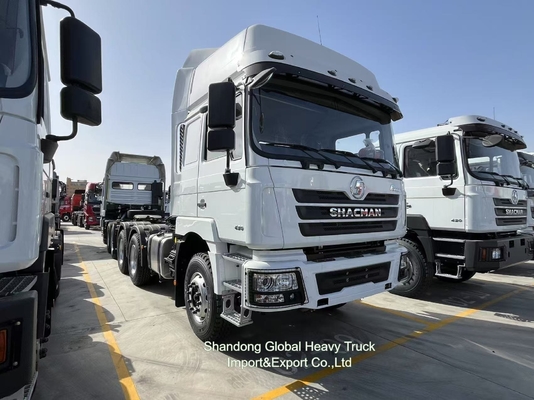 Shacman Dump Truck Kepala Traktor Shacman F3000 X3000 6X4 371HP bekas truk dump