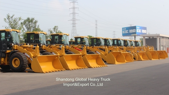 Dipakai Baru Zl958 OEM Konstruksi Traktor Hydraulic Heavy Duty 4 Wd Mini Wheel Front Loader