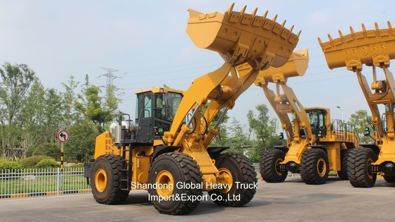 Dipakai Baru OEM konstruksi traktor hidrolik tugas berat 4 Wd Mini roda depan loader