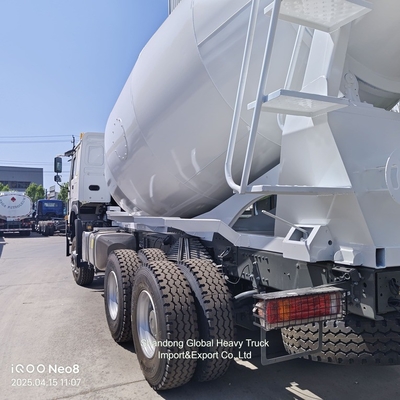 Pengaduk 10 Roda HOWO 6X4 8cbm 9cbm 371HP truk pengaduk beton